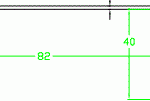 פרופיל "U" למיזוג 82X40 סרטוט