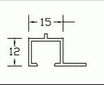 פרופיל "P" פנימי סרטוט